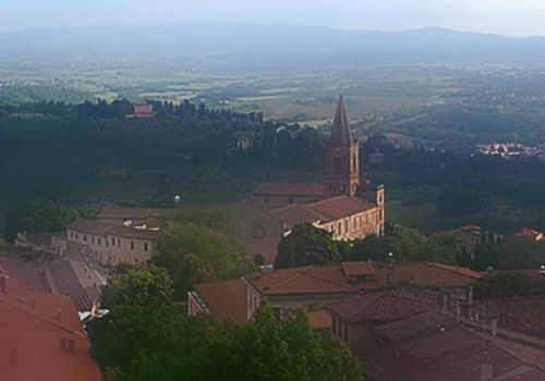 La cucina di Perugia adagiata tra due colli